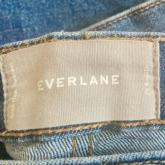 Everlane Straight Leg High Waist Jeans Size 29 - Picture 4 of 4